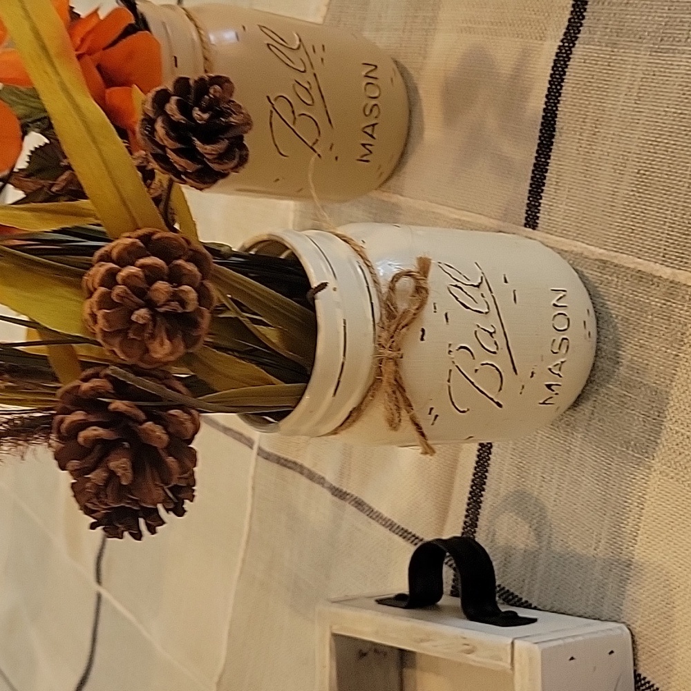 Fall centerpiece rustic style - Picture 4 of 6